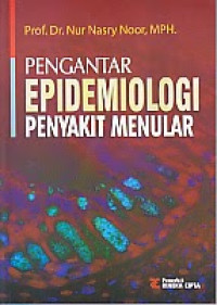 Image of Pengantar Epidemiologi Penyakit Menular