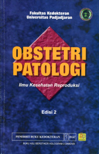 Image of Obstetri Patologi : Ilmu Kesehatan Reproduksi