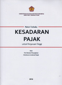 Image of Kesadaran Pajak untuk perguruan tinggi