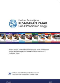Image of Panduan Pembelajaran Kesadaran Pajak Untuk Pendidikan Tinggi