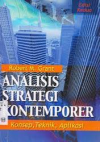 Image of Analisis Strategi Kontemporer : Konsep,Teknik dan Aplikasi