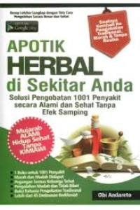 Apotik Herbal di Sekitar Anda