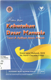 Buku Ajar Kebutuhan Dasar Manusia : Teori & Aplikasi dalam Praktik