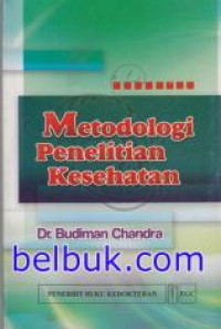 Image of Metodelogi Penelitian Kesehatan